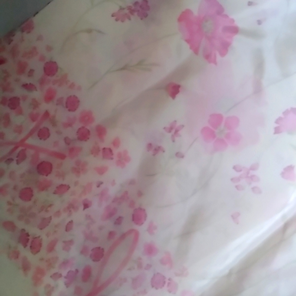 Breast cancer awareness scarf